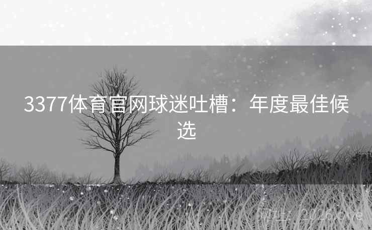3377体育官网球迷吐槽：年度最佳候选
